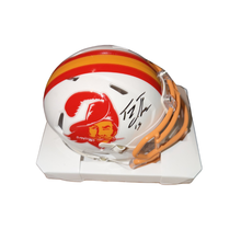Tez Johnson Autographed Tampa Bay Buccaneers Creamsicle Mini Helmet