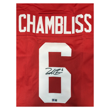 Trinidad Chambliss Autographed Red Custom Jersey