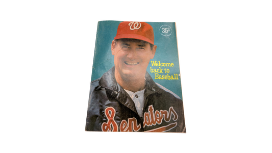 Unsigned Ted Williams program (Dick Bosman's Personal Collection)