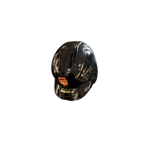 Matt Williams Autographed "Carson Crusher, 5x All-Star, 4x Gold Glove, 4x Silver Slugger, 89 NL Champs" SF Giants Batting Helmet