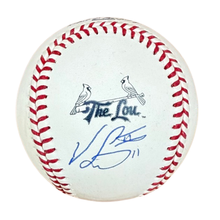 Victor Scott Autographed The Lou Logo Baseball