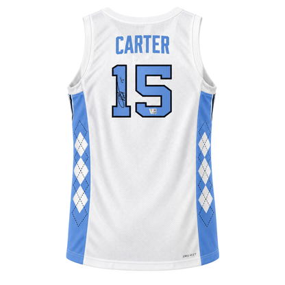 Vince Carter Autographed North Carolina Jordan Basketball Jersey