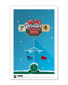 2025 NHL Winter Classic Minimalist Stadium Limited Edition Art Print