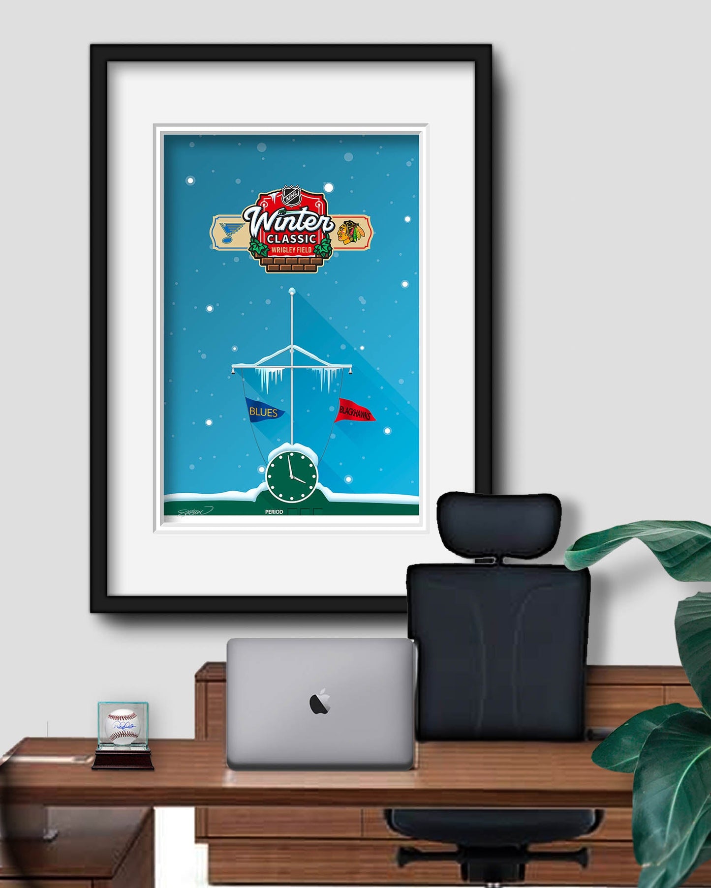2025 NHL Winter Classic Minimalist Stadium Limited Edition Art Print