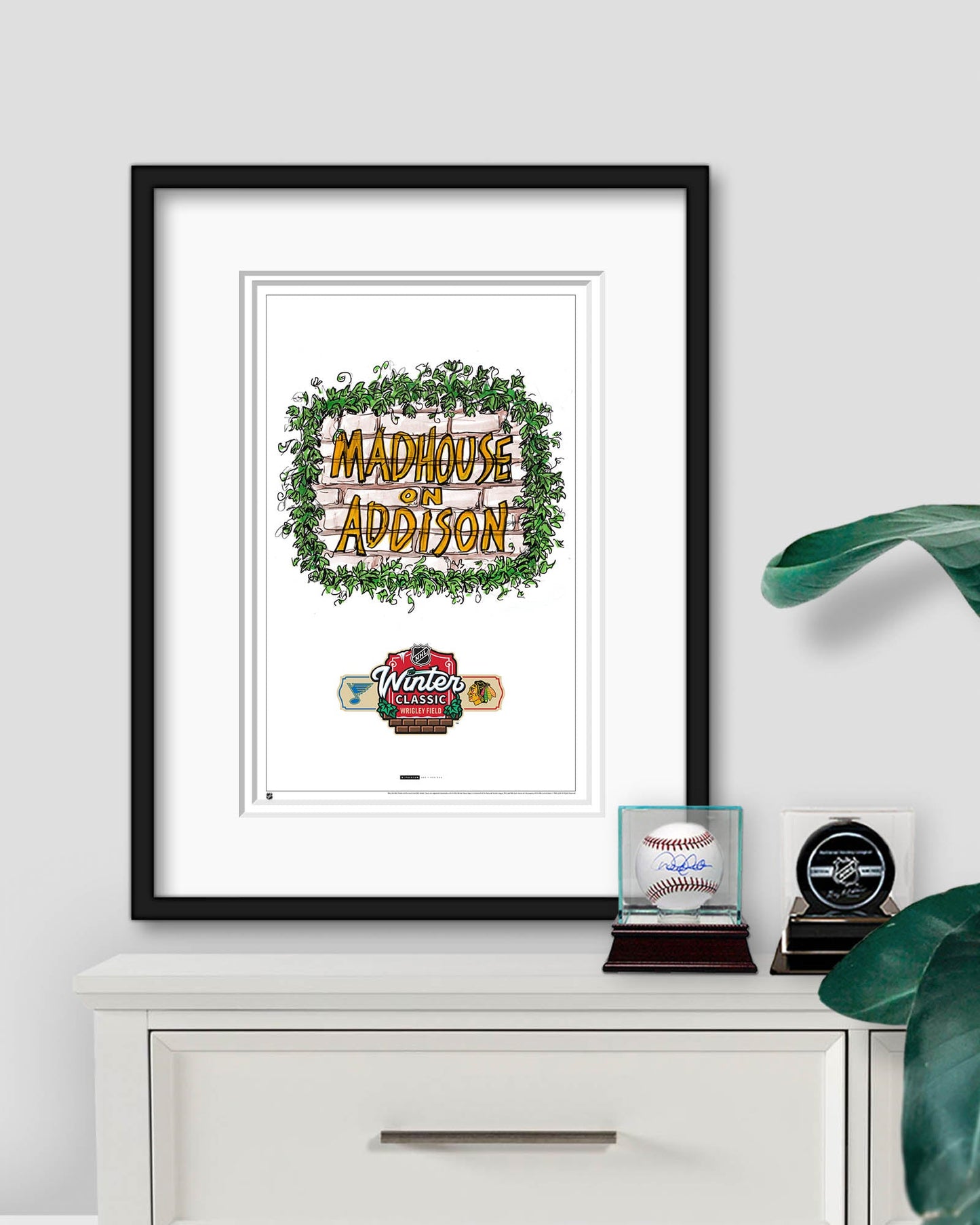 2025 NHL Winter Classic Sketch Limited Edition Art Print
