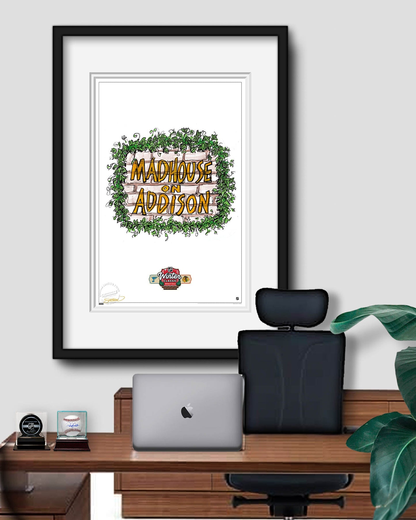 2025 NHL Winter Classic Sketch Limited Edition Art Print