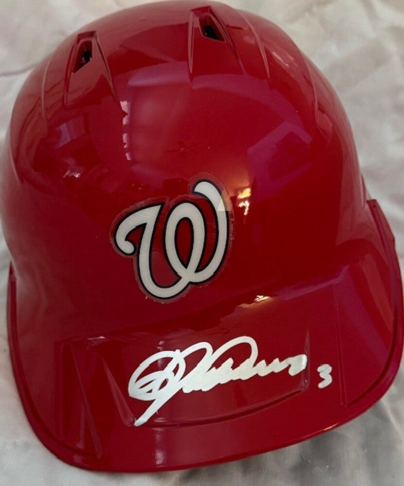 Dylan Crews Autographed Nationals Helmet