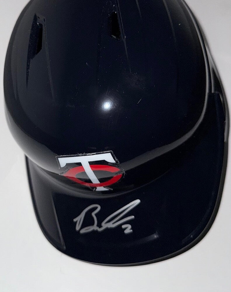 Brooks Lee Autographed Twins Helmet