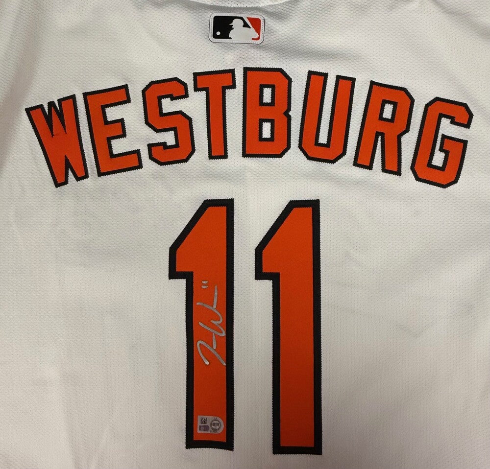 Jordan Westburg Autographed Orioles Authentic Jersey