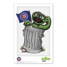 Oscar Rep Your Colours x MLB Cubs Art Print