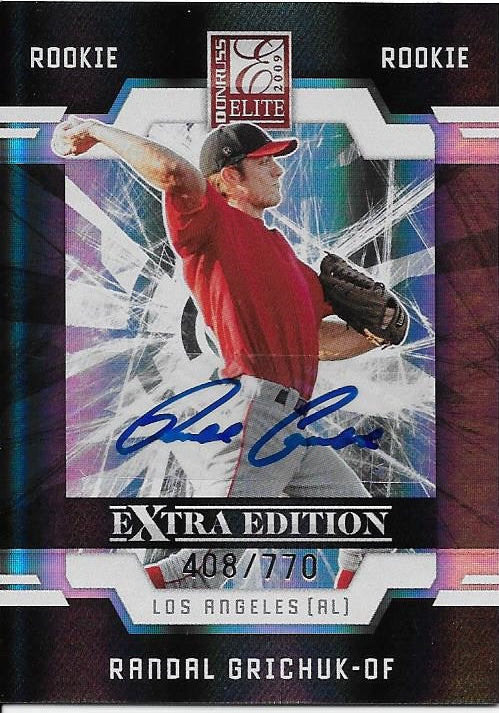 Randal Grichuk Autographed Rookie Card