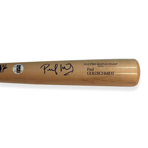 Paul Goldschmidt Autographed Old Hickory Game Model Bat